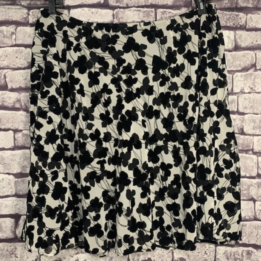 Judith Hart Black & White Skirt Size 20W
